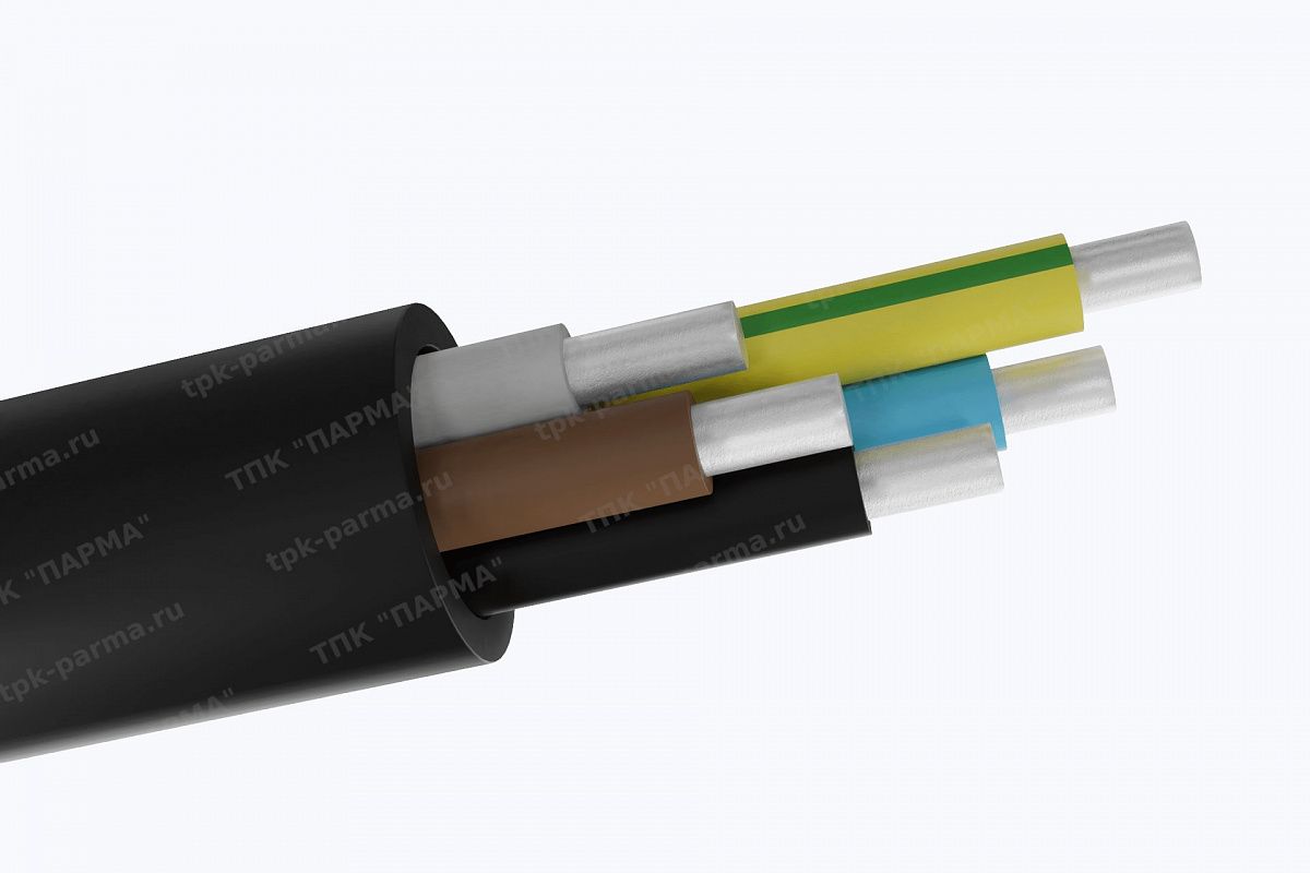 Фотография провода Кабель АВВГнг-LS 5х16 - 1кВ