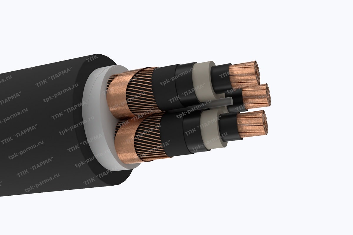 Фотография провода Кабель ПвВ 3х500/120 - 15кВ