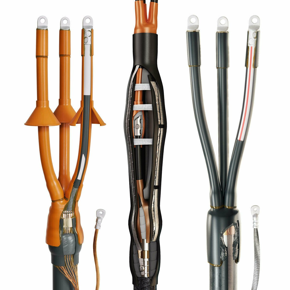 Муфты кабельные eks-42CH-T3-RE-П-1/3-М